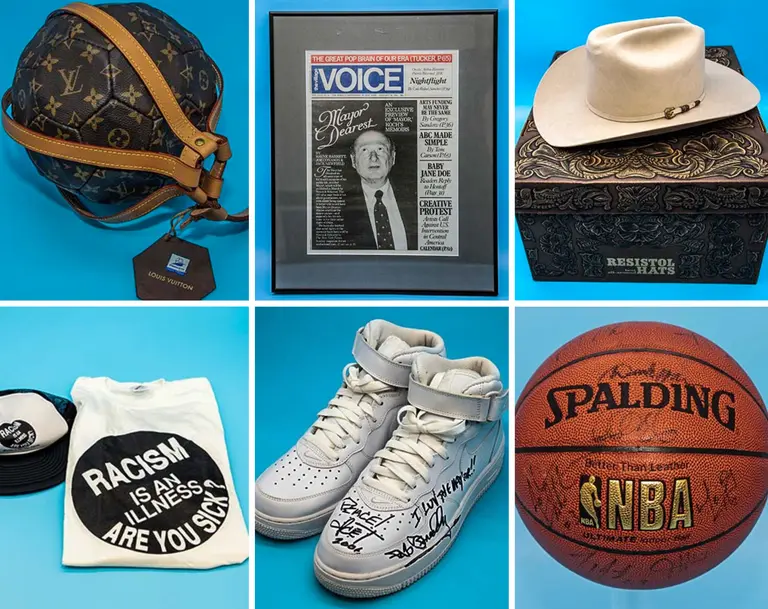 NYC is putting gifts given to past mayors up for auction