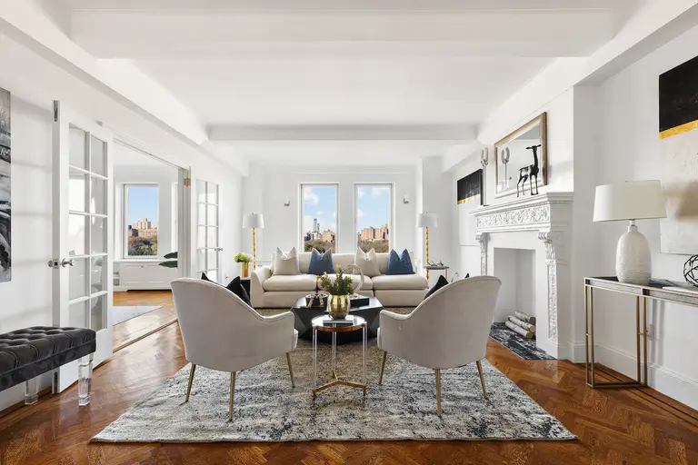 For $6.75M, this park-facing East Side condo is for sale or rent, with 10 rooms to use however you wish