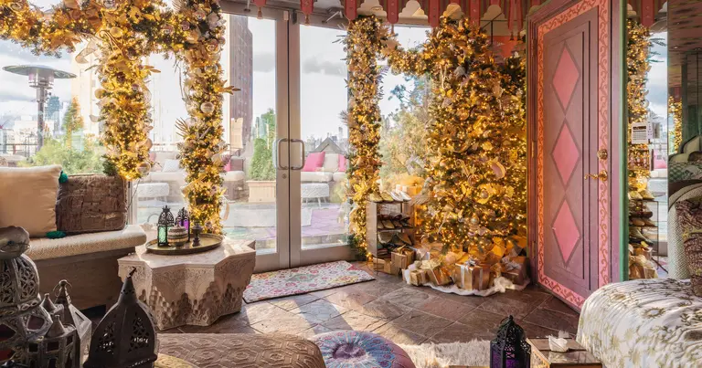 You can have a Christmas-themed photoshoot in Mariah Carey’s NYC penthouse