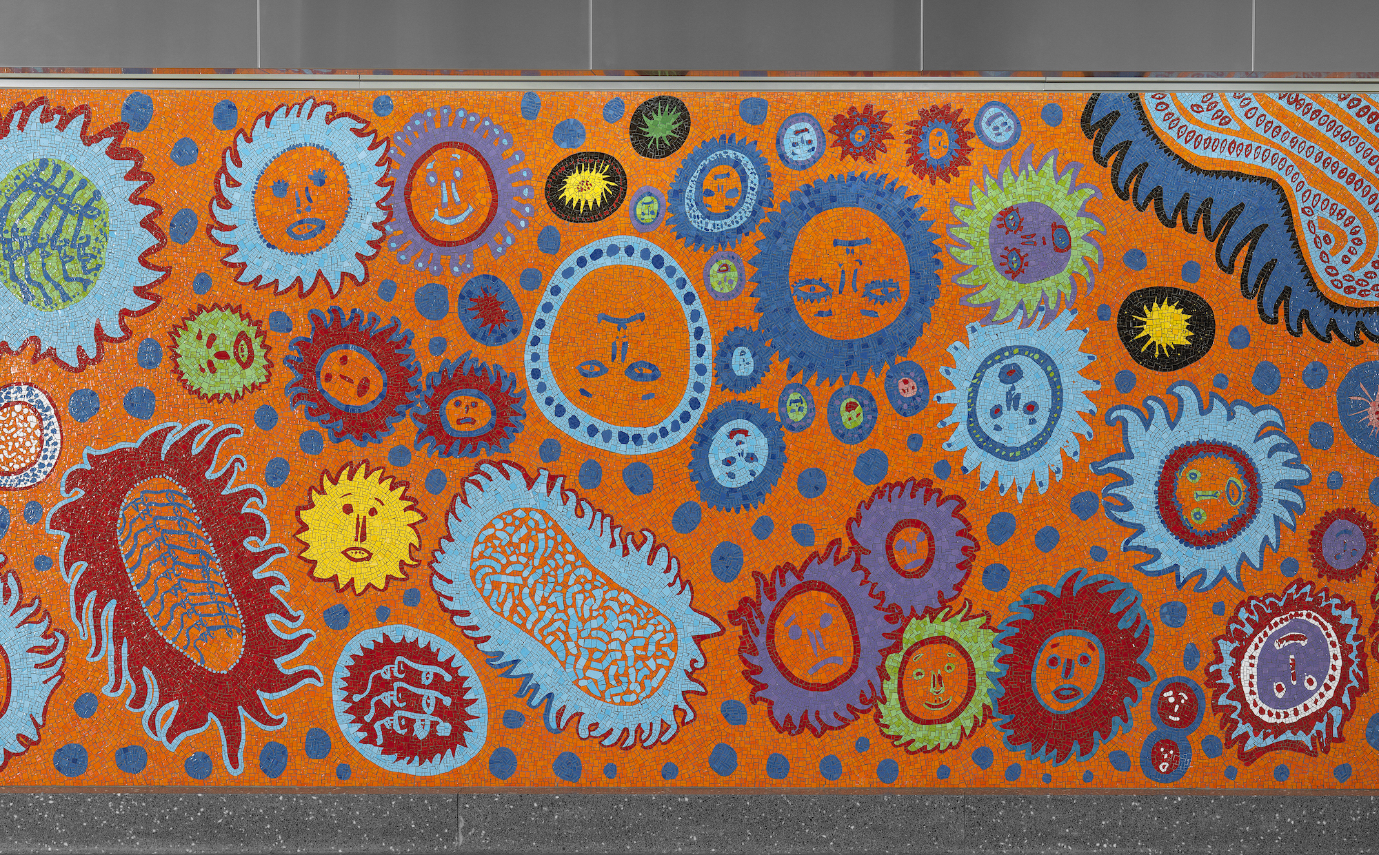 MTA Unveils Stunning Mosaics By Yayoi Kusama And Kiki Smith Inside The ...