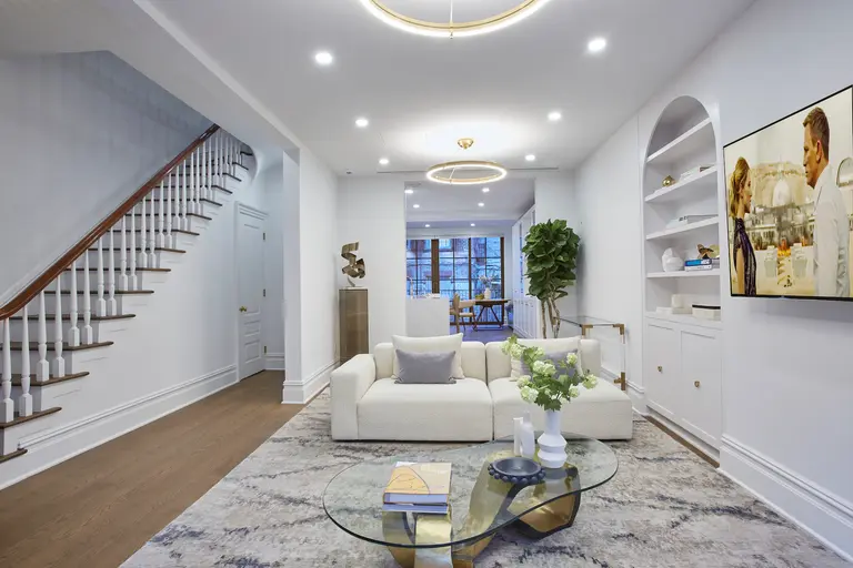 This $10.7M brick townhouse reflects the history and luxury of the surrounding West Village neighborhood