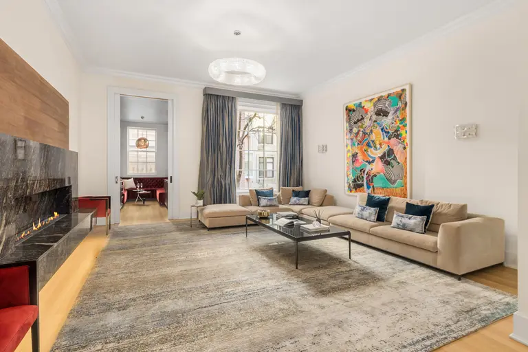 Take the elevator from the pool to the home theater and wine bar in this $17.5M UWS townhouse