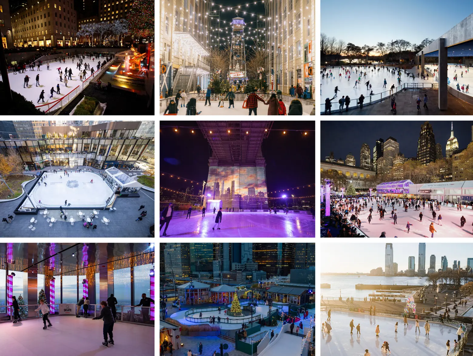 15 best ice skating rinks in NYC