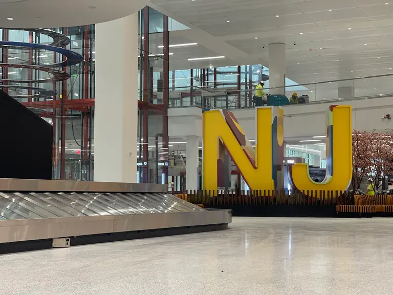 Newark Airport’s Jersey-themed Terminal A finally opens