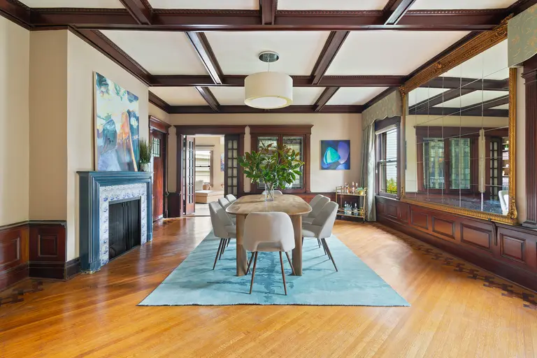 Everything’s big in this $3.75M Ditmas Park home, from the porch to the yard, driveway and garage
