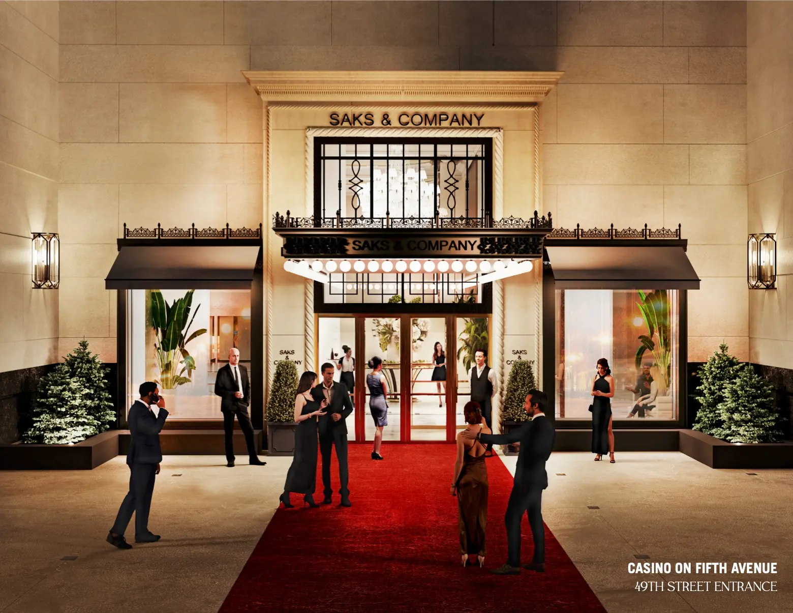 Saks Fifth Avenue proposes casino atop flagship store in Midtown