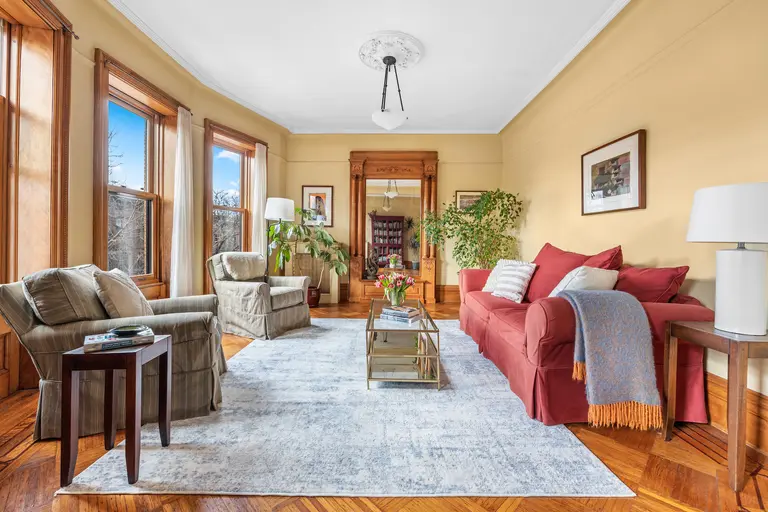 Pretty pre-war co-op on a tree-lined Park Slope block asks $1.75M