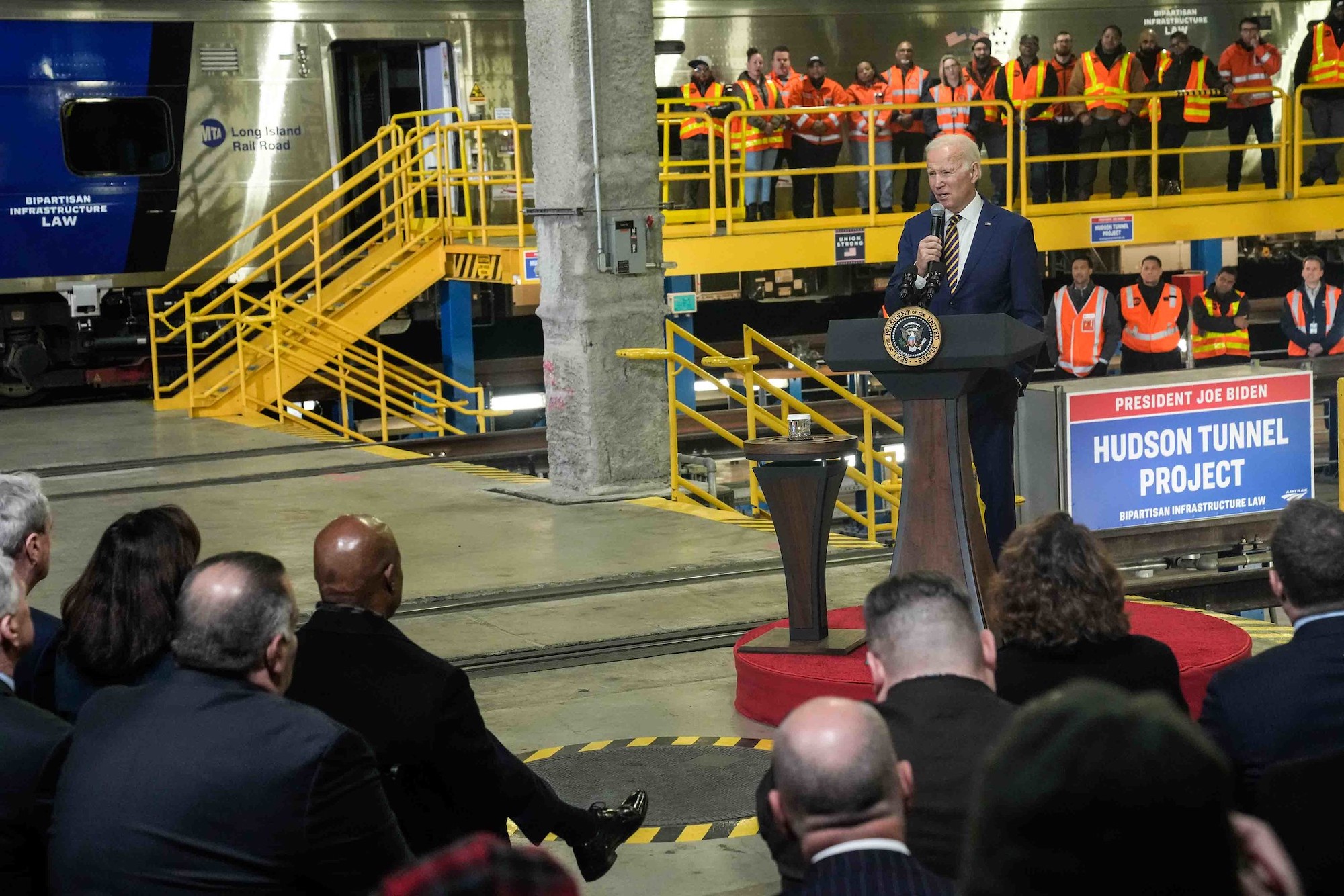 In New York, Biden Touts $300M Investment For Hudson River Rail Project ...