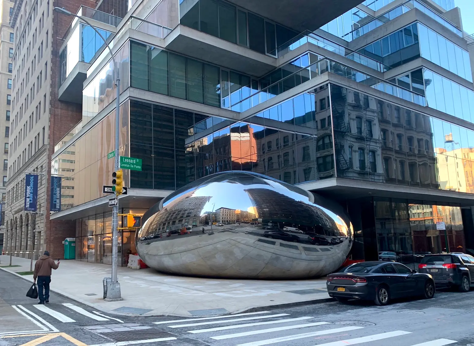 Anish Kapoor’s bean sculpture is finally complete in Tribeca