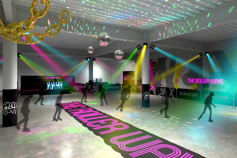 A pop-up roller disco is opening at Brooklyn’s Atlantic Terminal Mall