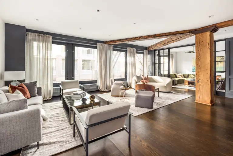 For $5.7M, this renovated Soho loft has the layout and luxurious finishes of a townhouse