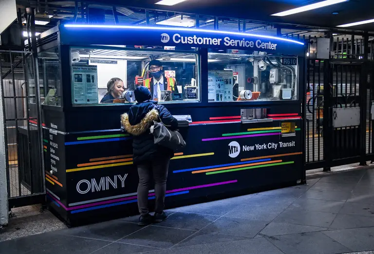 See the new customer service centers replacing token booths at NYC subway stations