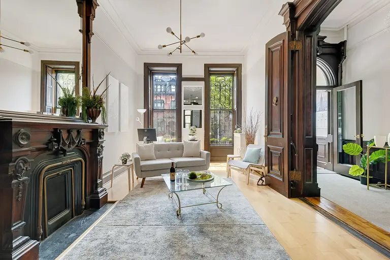 Preserved Neo-Grec townhouse in Park Slope is a glimpse into the Gilded Age for $3.5M
