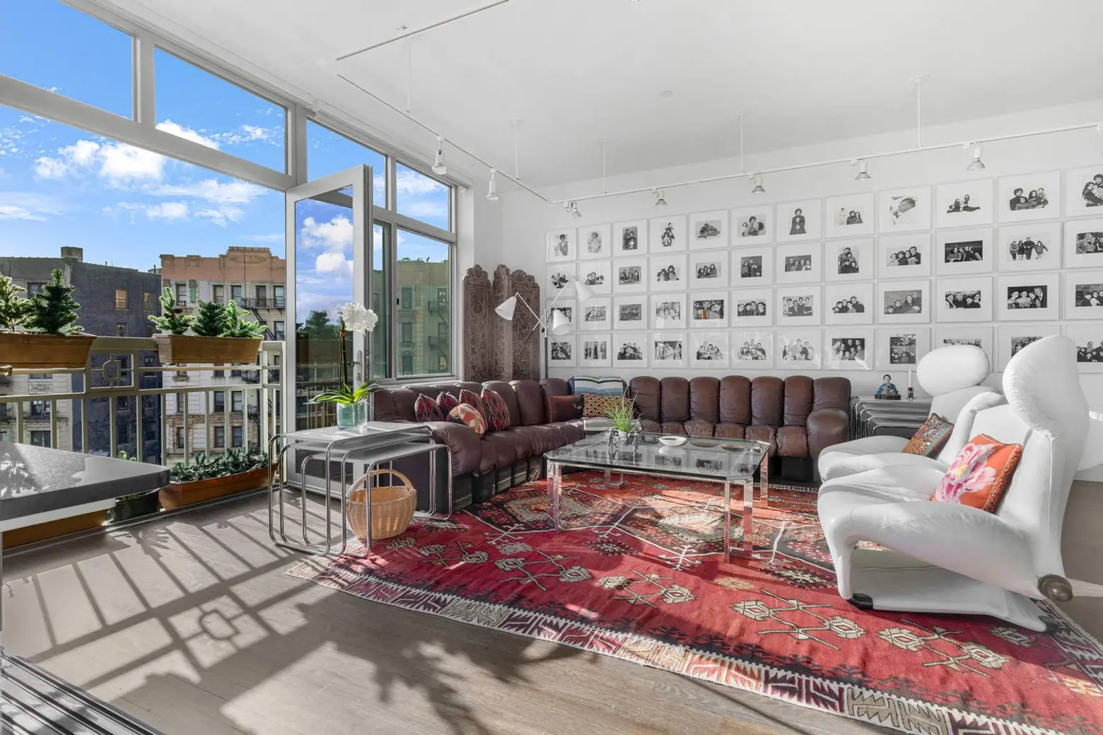 In this chic $1.4M Harlem condo, architectural built-ins invite light and banish clutter