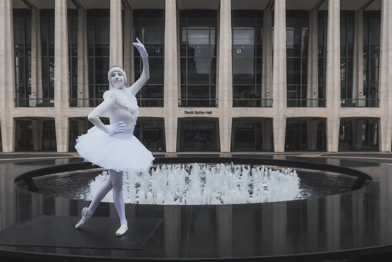 Iconic NYC subway busker Ballerina Mime to perform at Lincoln Center