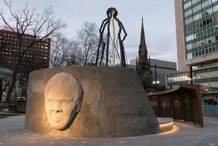 Newark unveils monument honoring Harriet Tubman and the city’s Underground Railroad history