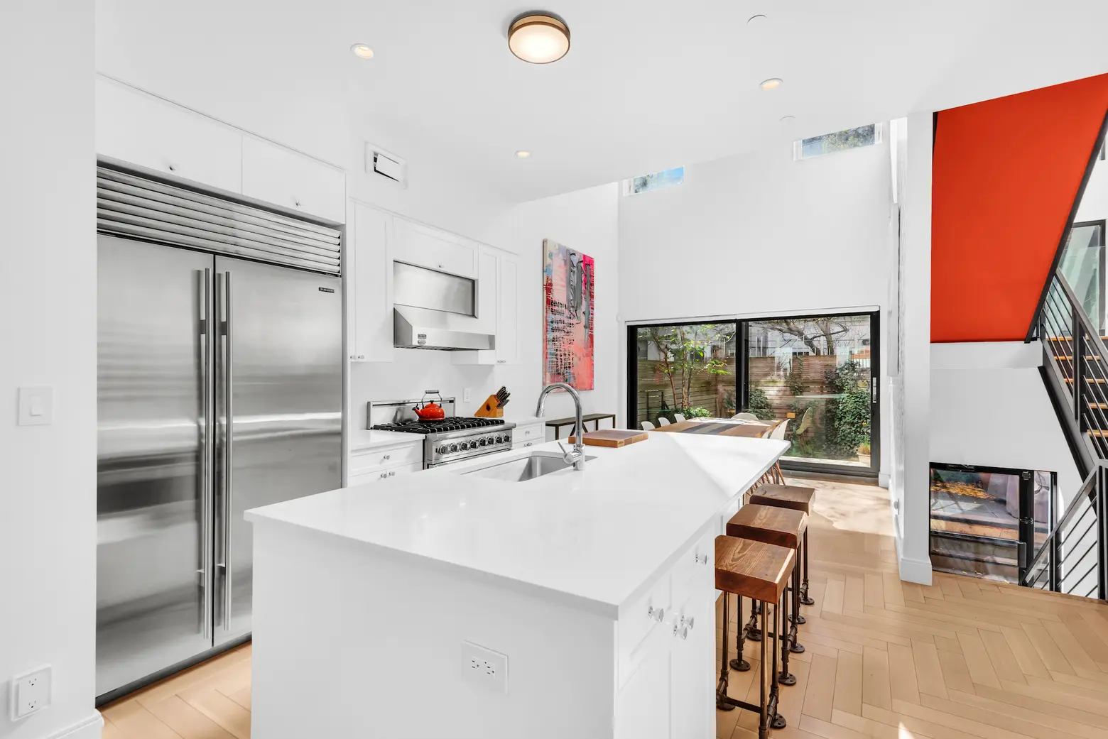 From the basement gym to the planted roof deck, this $5M Park Slope townhouse is a modern marvel