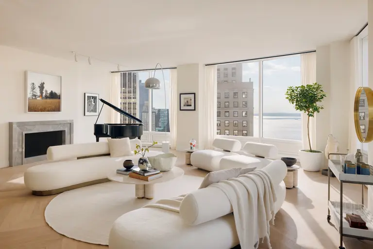 Now complete, NYC’s largest office-to-condo conversion One Wall Street shows off latest home