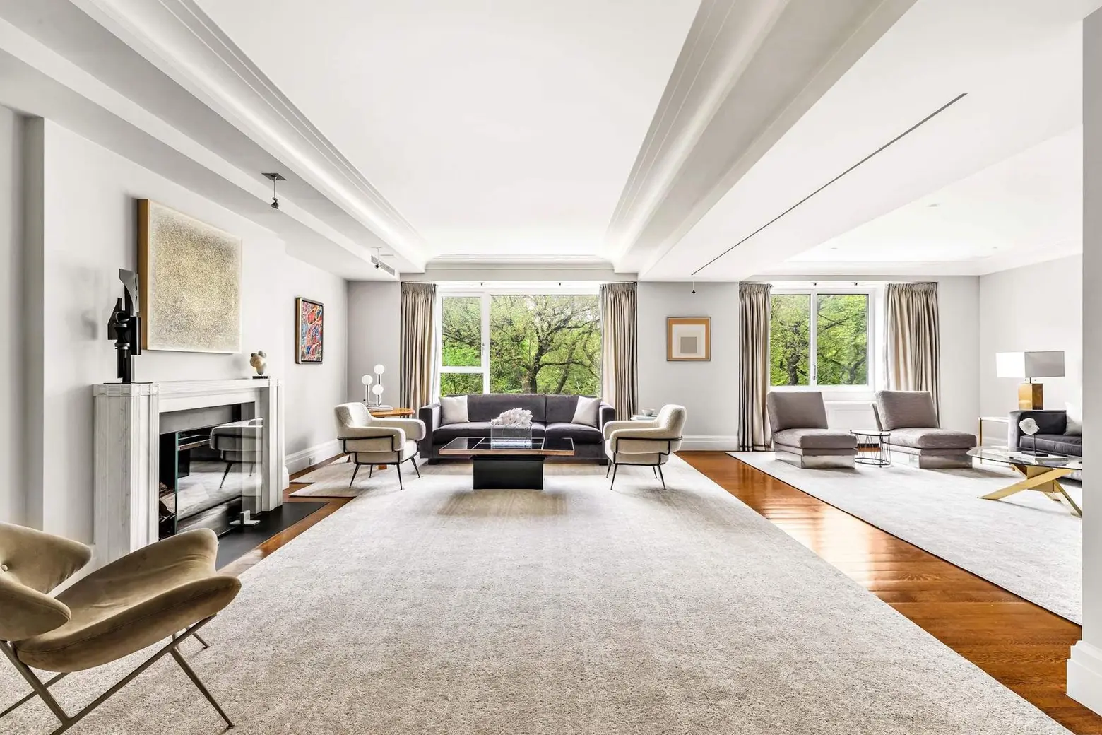 For $12.9M, this palatial duplex co-op is an Upper East Side fairytale home overlooking Central Park