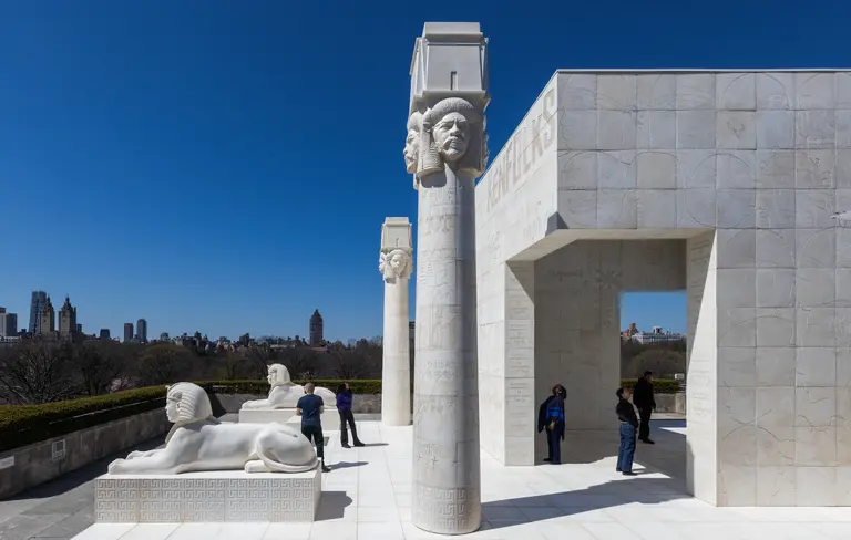 Ancient Egypt and South Central L.A. meet in monumental installation on the Met’s roof