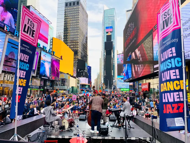 80+ free outdoor performances happening in Times Square this summer