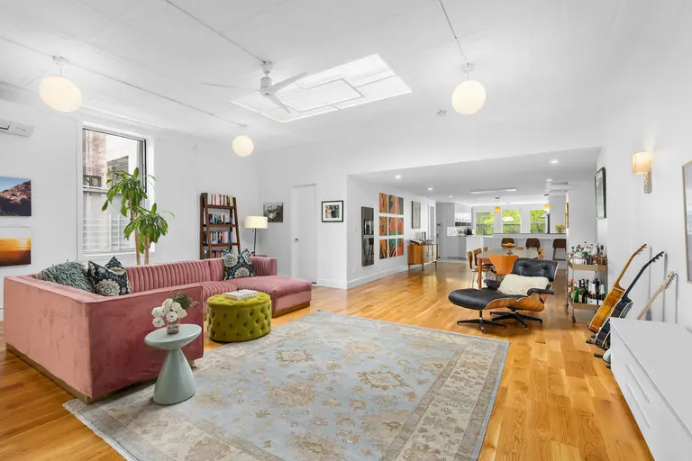 This $2.5M loft in a former East Village synagogue once belonged to photographer William Wegman