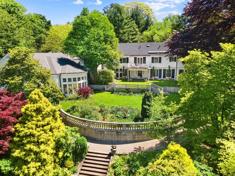 1920s Riverdale estate has magnificent indoor pool house and landscaped grounds for $7.25M