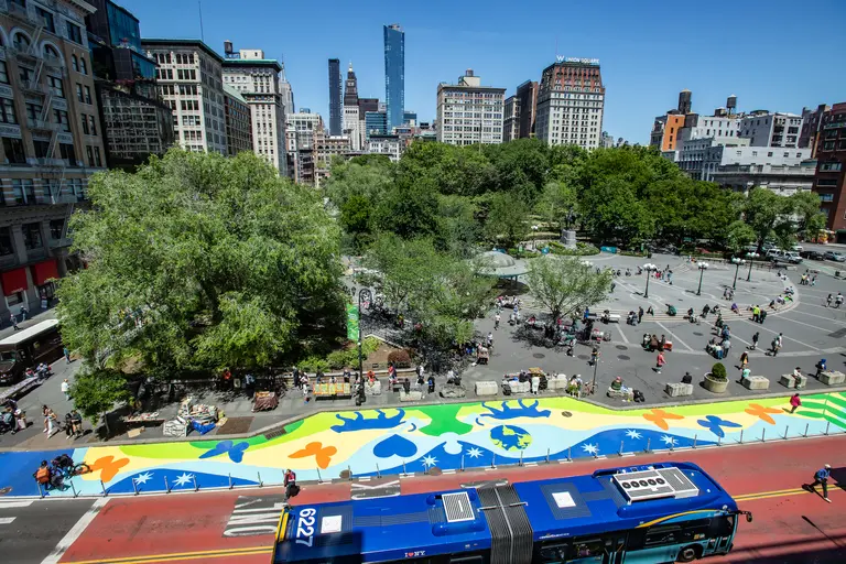 New mural on 14th Street in Union Square celebrates human connection to nature