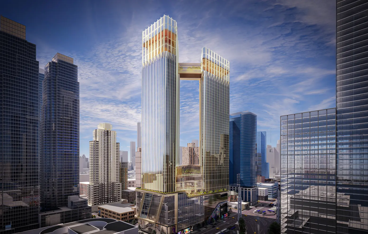 NYC’s latest casino bid calls for two 46-story skyscrapers across from the Javits Center