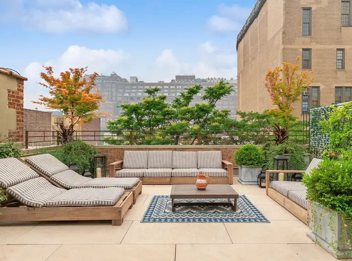 An architect's $3M Chelsea townhouse duplex gets every detail right, including a fantasy roof garden