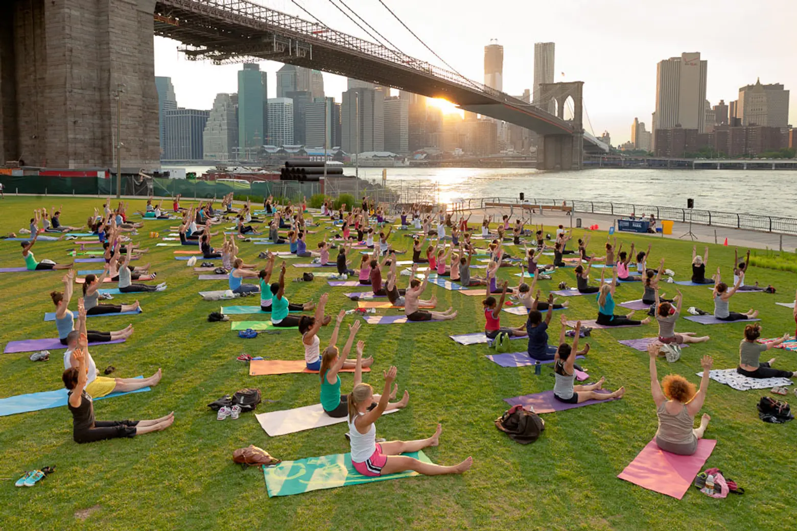 Where to find free outdoor fitness classes in NYC