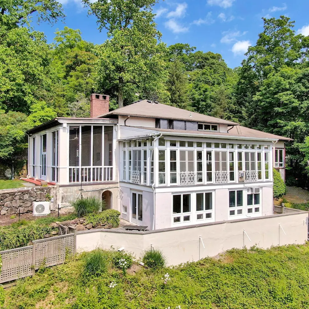 This $5M home is a rare early 20th-century hidden architectural gem on the Hudson River
