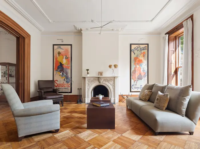 For $11M, live in a Brooklyn Heights mansion with perfectly restored details and a literary past