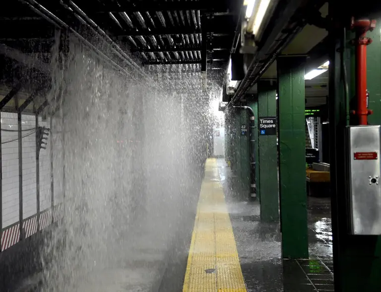 Times Square water main break leads to major subway delays