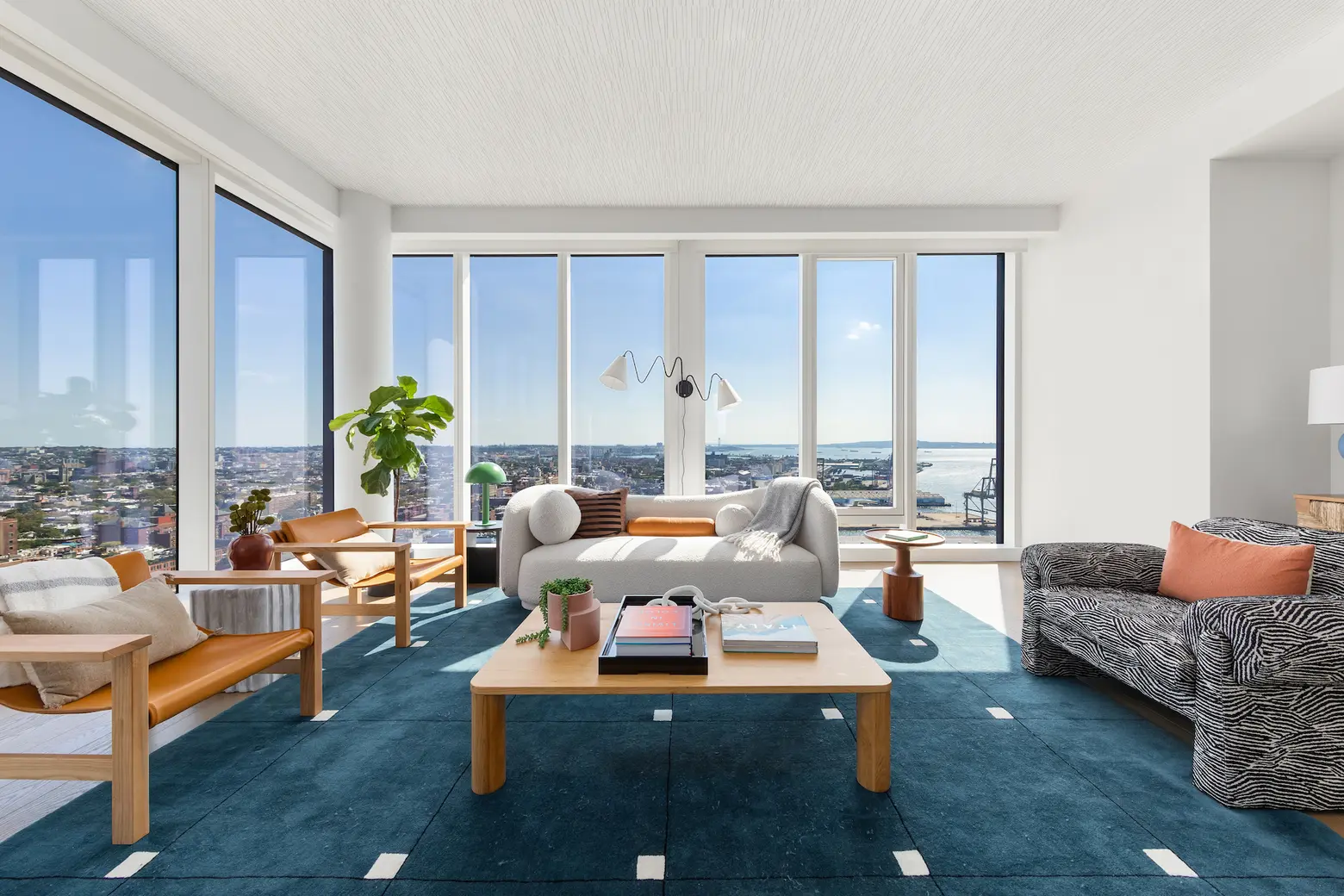 You can buy the 2023 Real Simple designer showcase home in Brooklyn’s Quay Tower for $8M