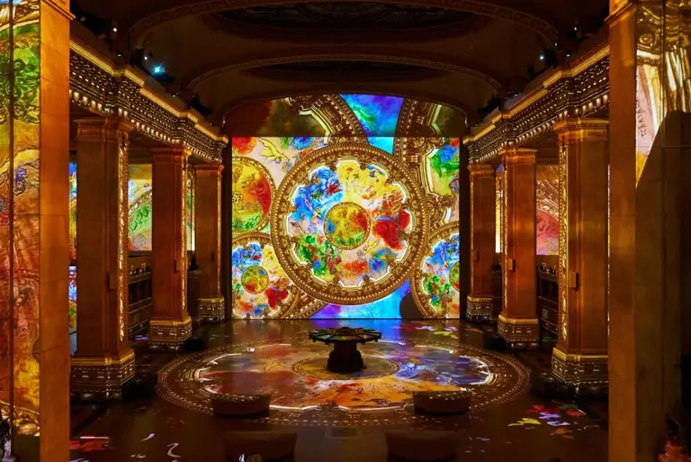 Step into the art of Marc Chagall at Tribeca’s Hall des Lumières