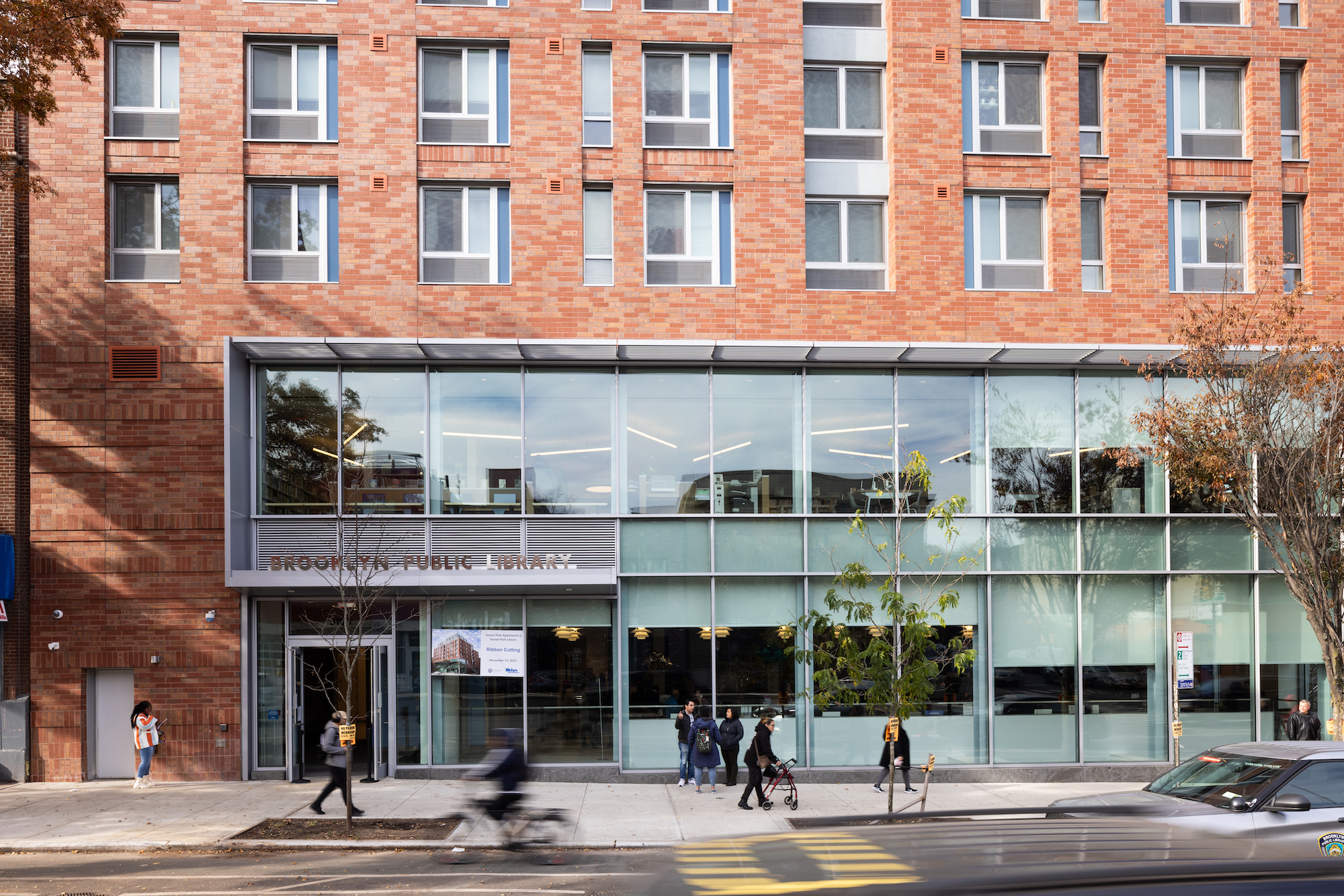 NYC's first 100% affordable housing development with new public