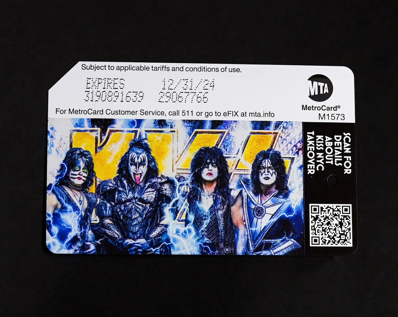 KISS announces NYC takeover, including limited-edition MetroCards