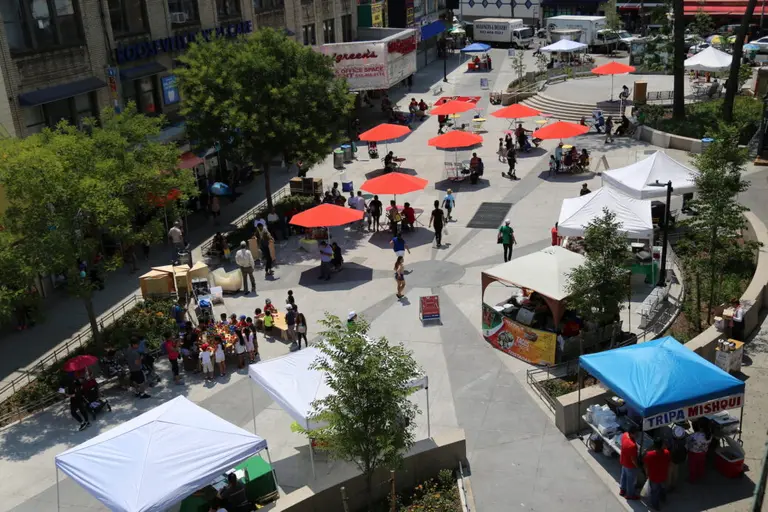 NYC reopens scaled-down Corona Plaza street market