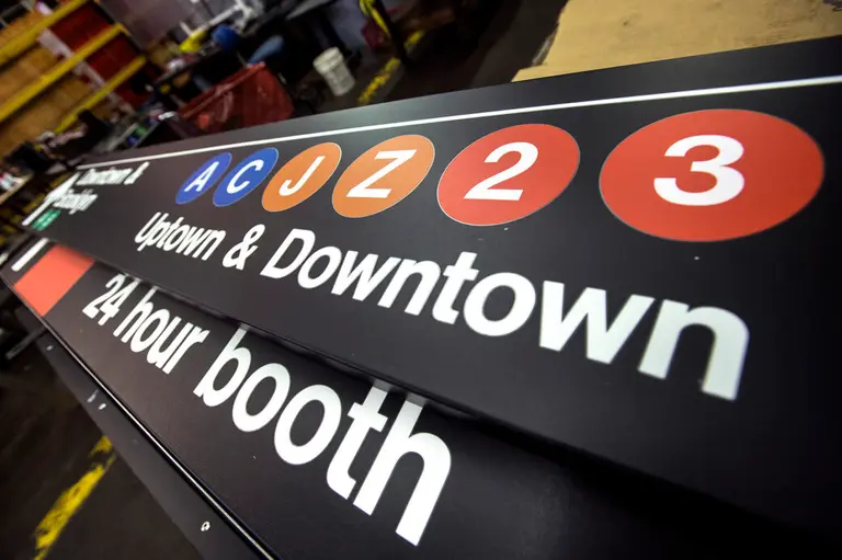 Buy a piece of the NYC subway at the MTA’s memorabilia pop-up shop