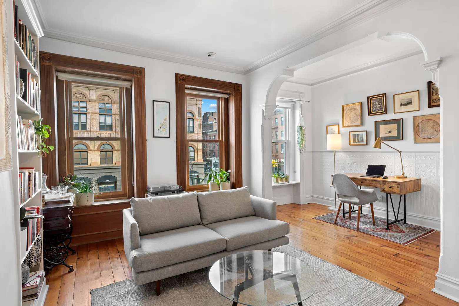 For $750K, this Park Slope co-op has a working fireplace, lots of closets, laundry, and loads of charm