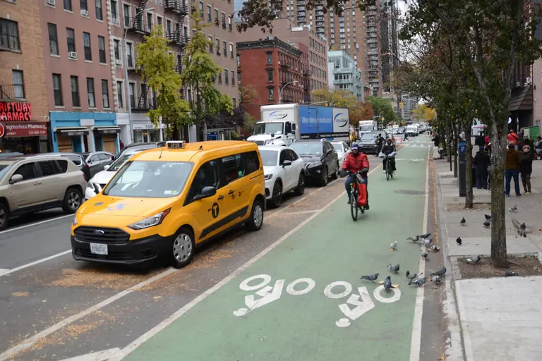 NYC unveils new protected bike lane on 10th Avenue in Hell’s Kitchen