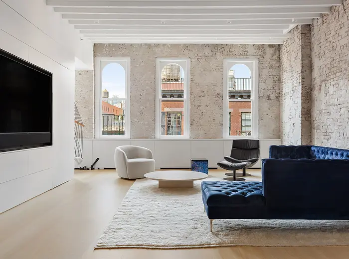 This $5.25M Soho co-op combines loft living with penthouse luxury