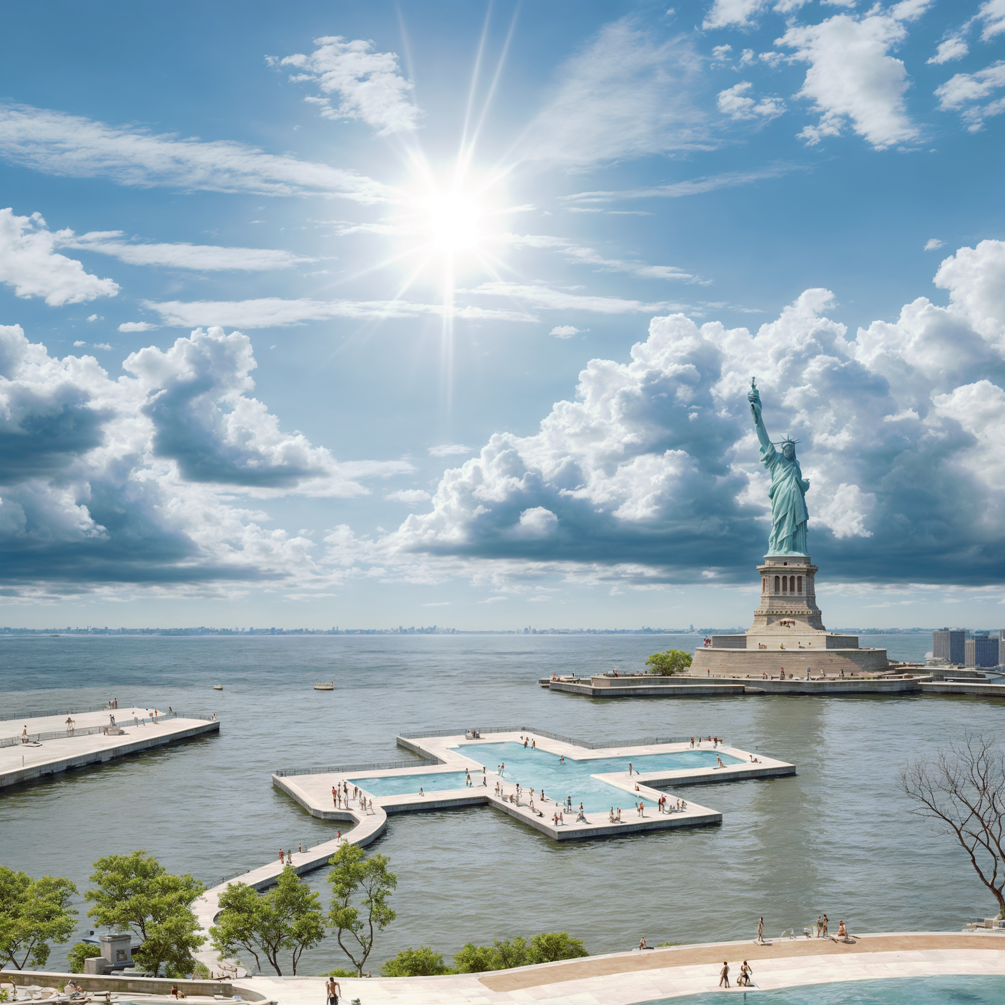 Self Filtering Floating Pool Pilot To Be Installed In NYC This Summer   POOL 2024 1 