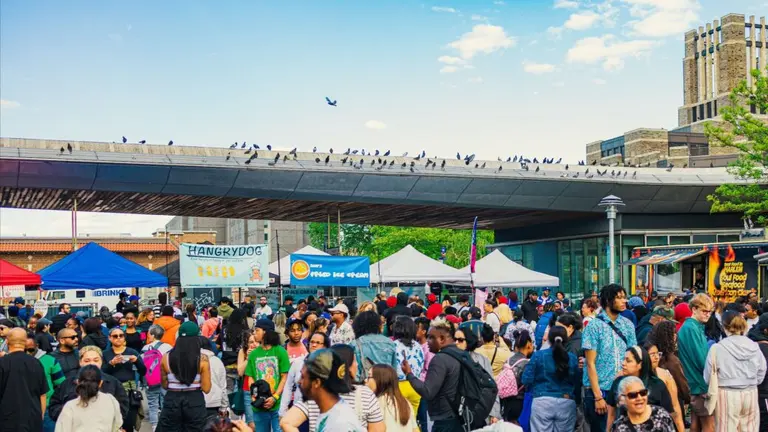 Bronx Night Market will return to Fordham Plaza this April