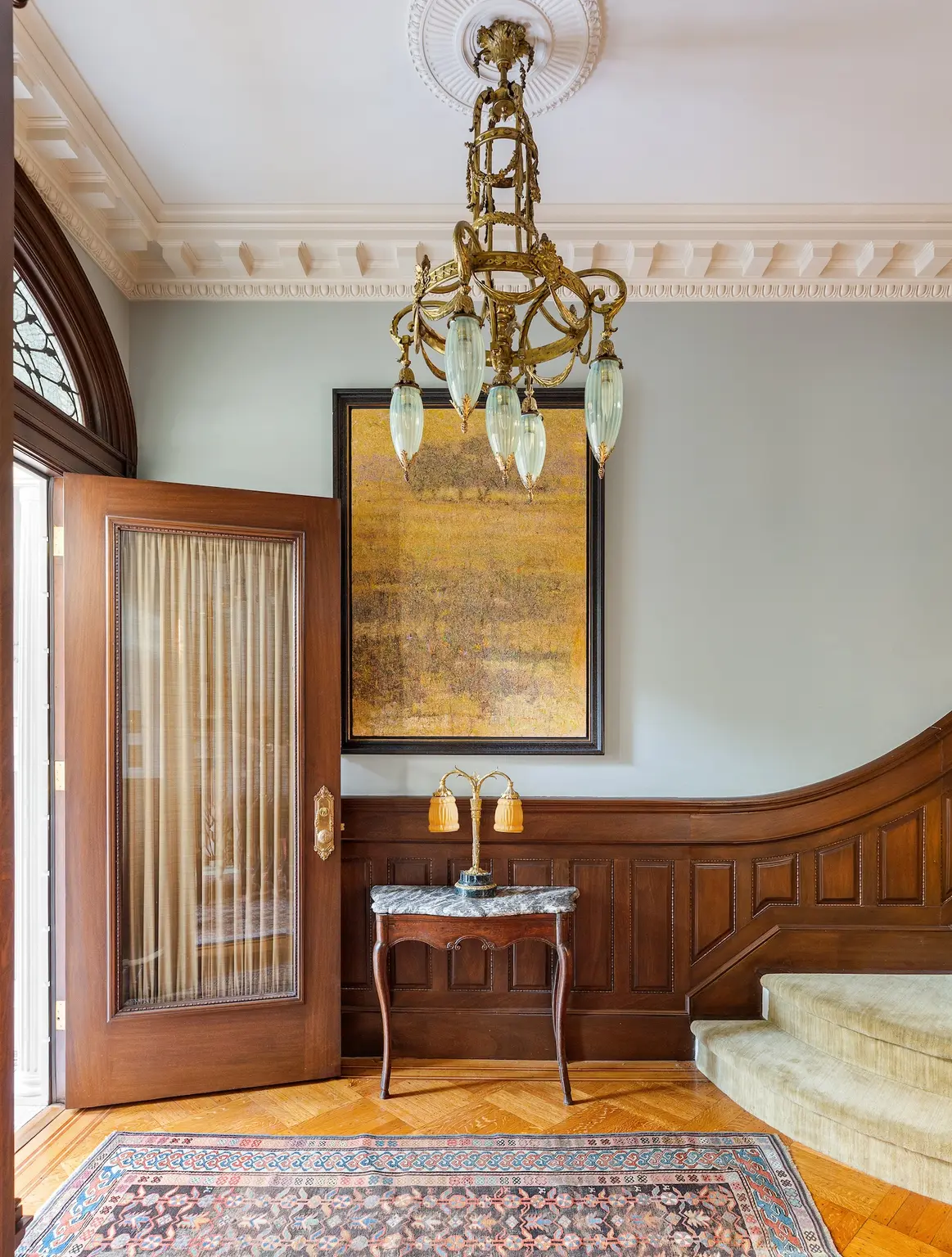 This $7M limestone townhouse brings restored Park Slope perfection to ...