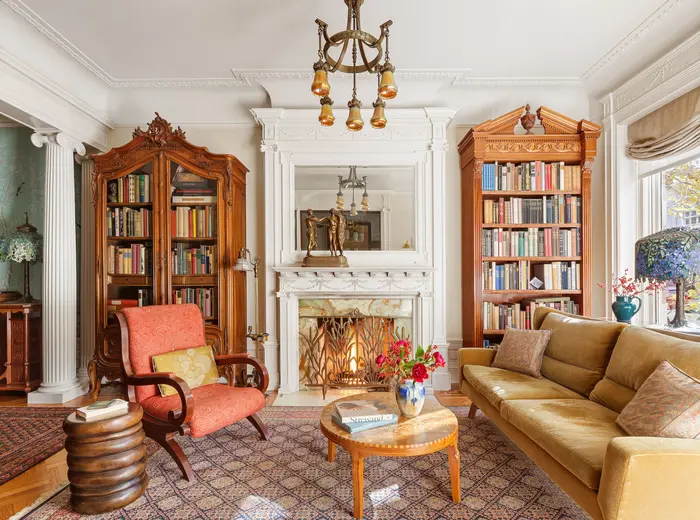 This $7M limestone townhouse brings restored Park Slope perfection to historic beauty