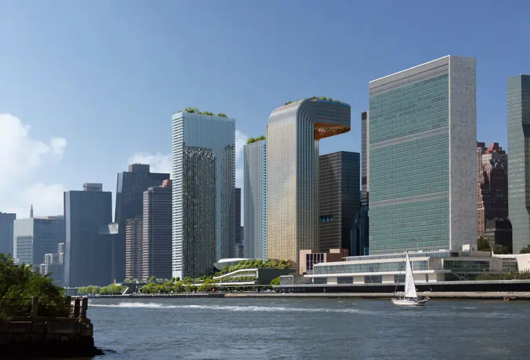 Bjarke Ingels unveils design for Freedom Plaza casino development next to the U.N.