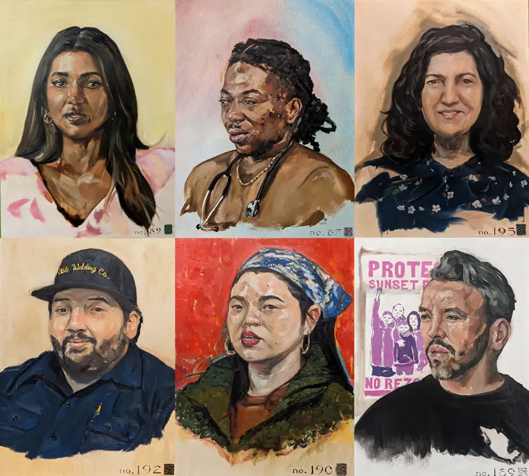 Portraits of 200 Brooklynites on view at Industry City
