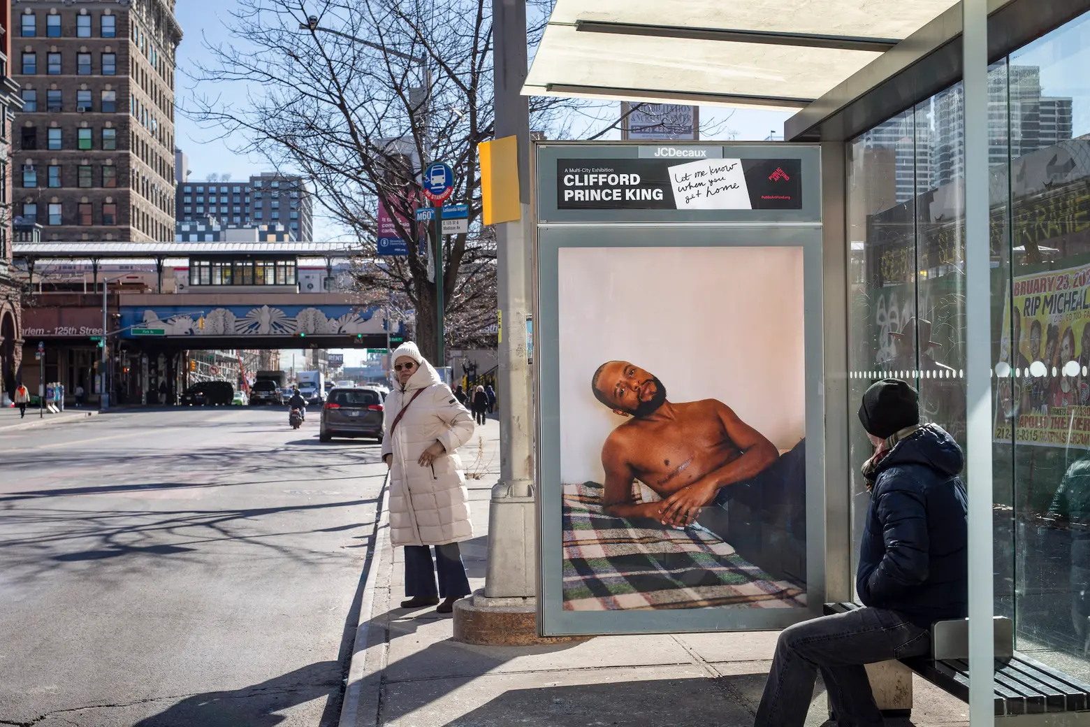 Tender photographs capturing queer Black experience on view at NYC bus stops
